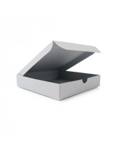 Box from Gray Decorative Cardboard