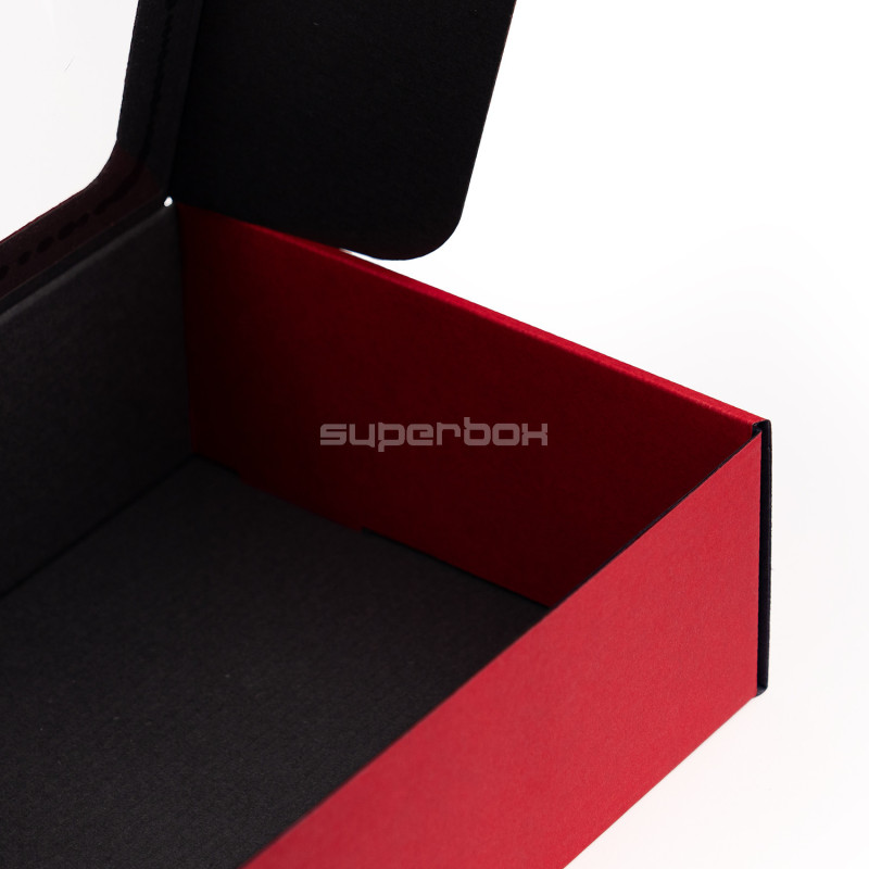 Red A5 Format Gift Box with Window