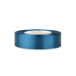 Deep Turquoise Satin Ribbon, 25 mm Width