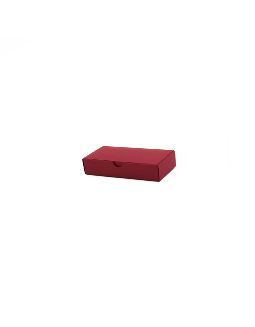 Pailga dėžutė įleidžiamu dangteliu iš raudono kartono