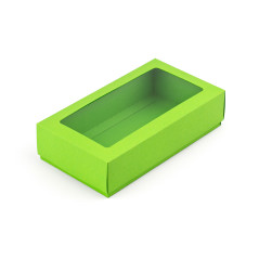 Картонная коробка с окном | 200x110x50 мм | Superbox