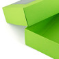 Pastel Green Two Piece Cardboard Gift Box with Window
