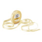 Elegant Cream Color Satin Ribbon, 12 mm Width