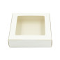 White Cookies Box with Clear Window