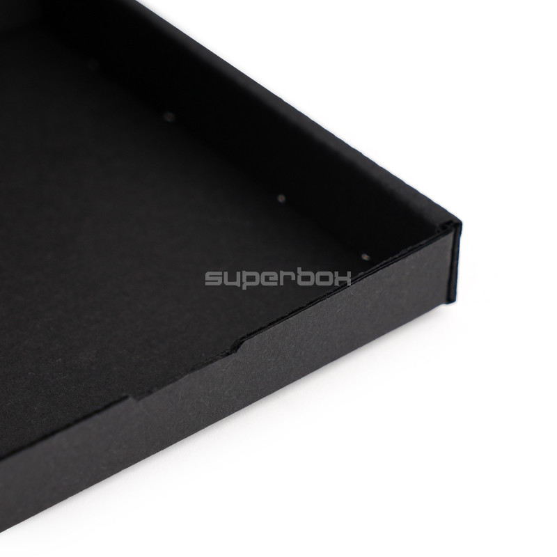 Square 15mm Height Black Matt Box Square 15mm Height Black Matt Box
