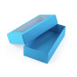 Sky Blue Two Piece Cardboard Gift Box with Window