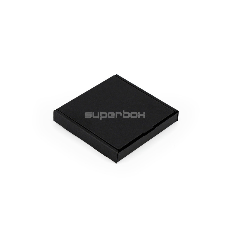 Square 15mm Height Black Matt Box Square 15mm Height Black Matt Box