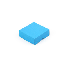 Dviejų dalių maža ryškai mėlyna dėžutė | 90x90x30 mm | Superbox