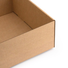 Brown Flip Lid Box | 305x215x85 mm | Superbox