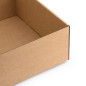 A4 Format Brown Flip Lid Box