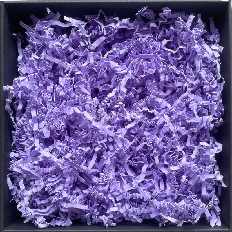 Standžios šviesiai violetinės popieriaus drožlės - 4 mm, 1 kg
