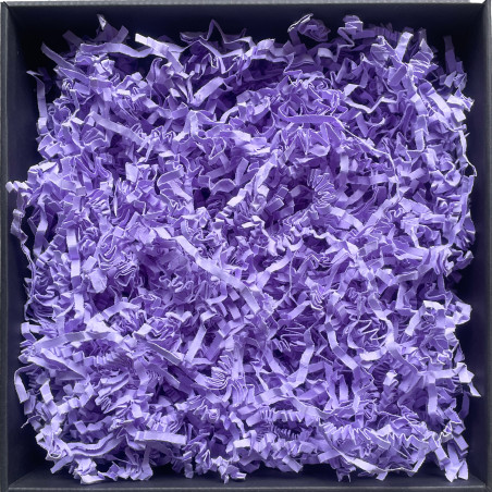 Standžios šviesiai violetinės popieriaus drožlės - 4 mm, 1 kg