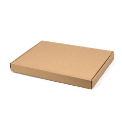 Didelė žemo aukščio ruda siuntimo dėžė | 400x300x40 mm | Superbox