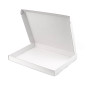 Large Low Height White Gift Box, 400x300x40 mm