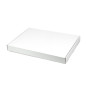 Large Low Height White Gift Box, 400x300x40 mm