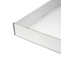 Large Low Height White Gift Box, 400x300x40 mm