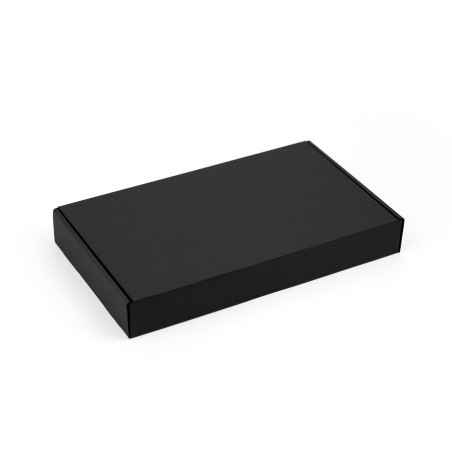 Juoda žemo aukščio dėžutė | 300x180x40 mm | Superbox