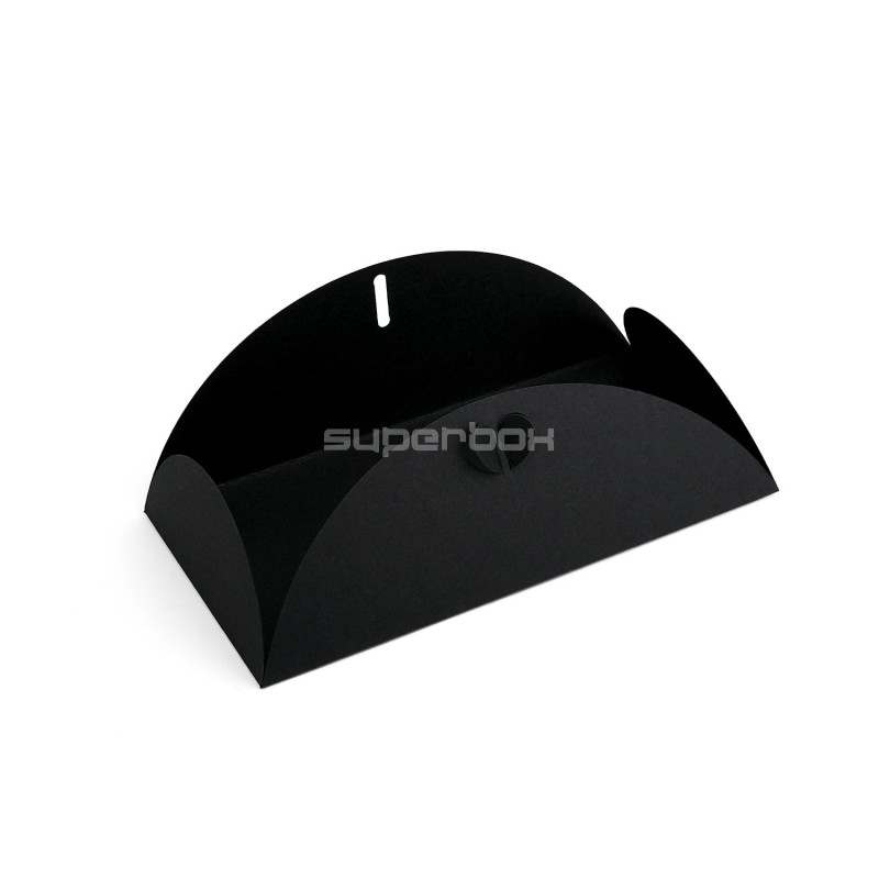 Black Envelope with Heart Clasp