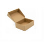 Small Flip Lid Brown Gift Box