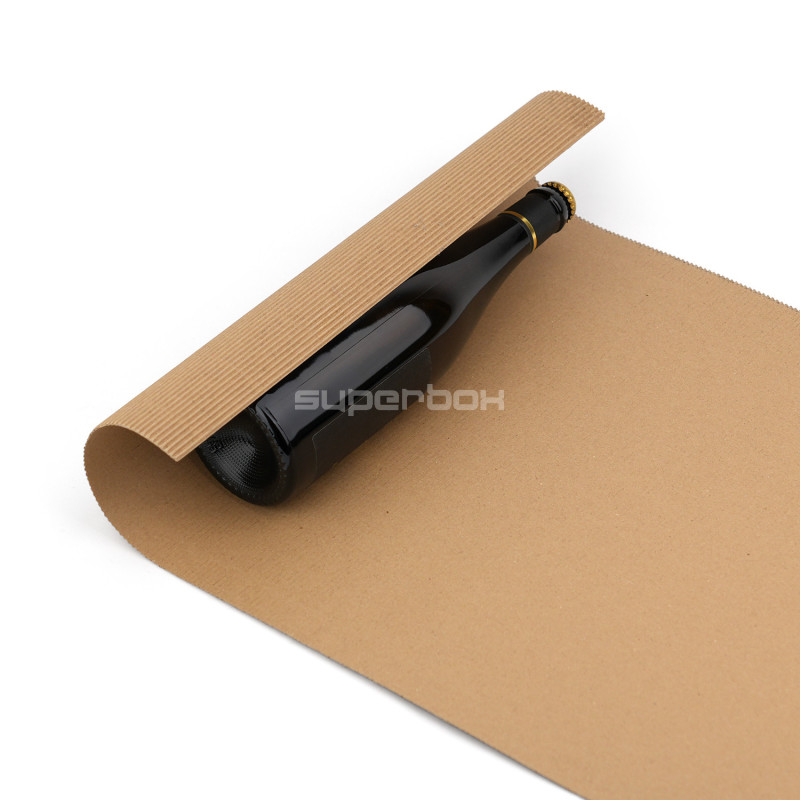 Dviejų sluoksnių gofruotojo kartono lakštas, 1000x400mm