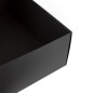 Quick Closing Very Large Black Gift Box, 300x400x150 mm