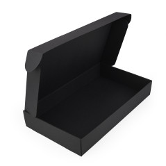 Large black quick closing box, 437x252x67 mm