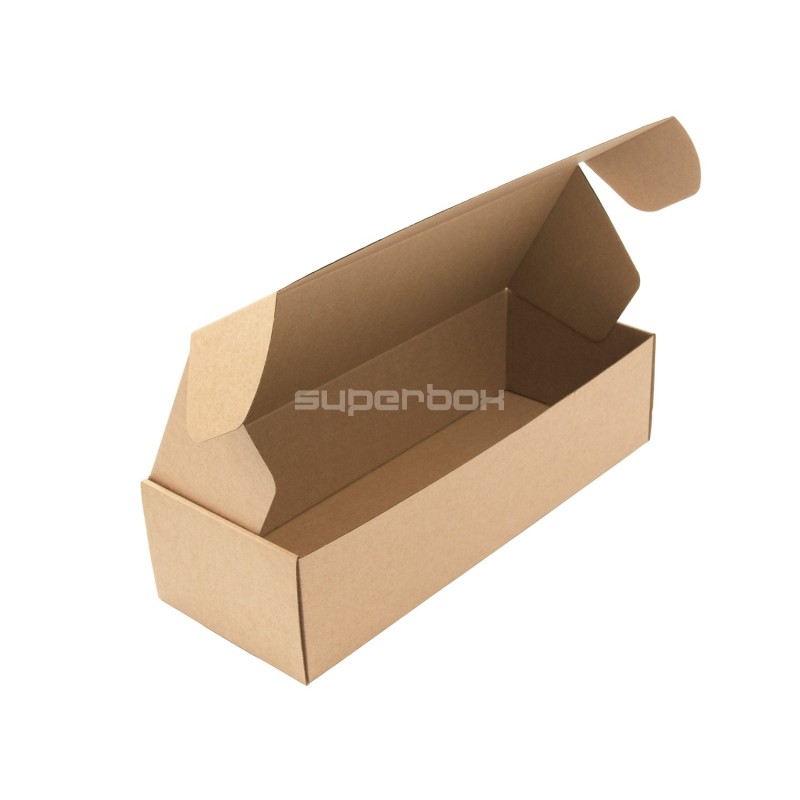 Long Black Box from Corrugated Cardboard Long Black Box from Corrugated Cardboard