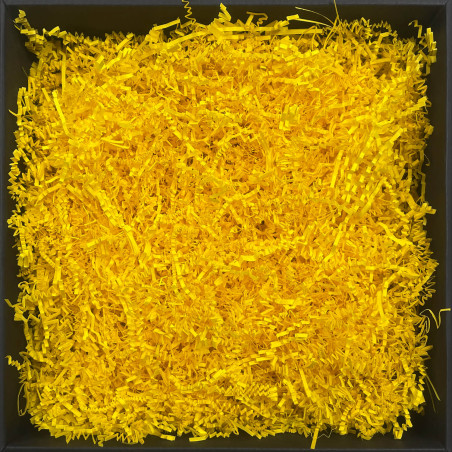 Rigid Yellow Shredded Paper - 2 mm, 1 kg