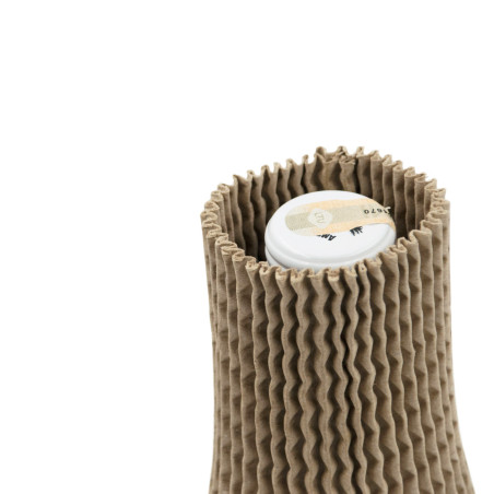 Gofruoto kartono apsauginė įmautė buteliams, 30 cm