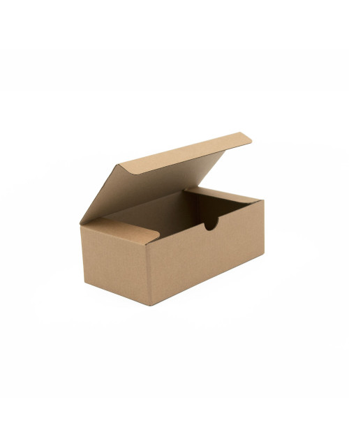 Popular Brown Retail Style Box with Envelope Locking Base