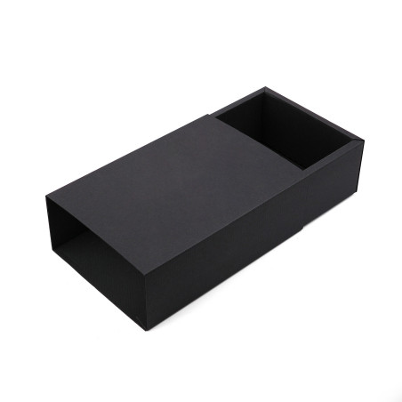 Black gift box with a sleeve, 240x160x85 mm