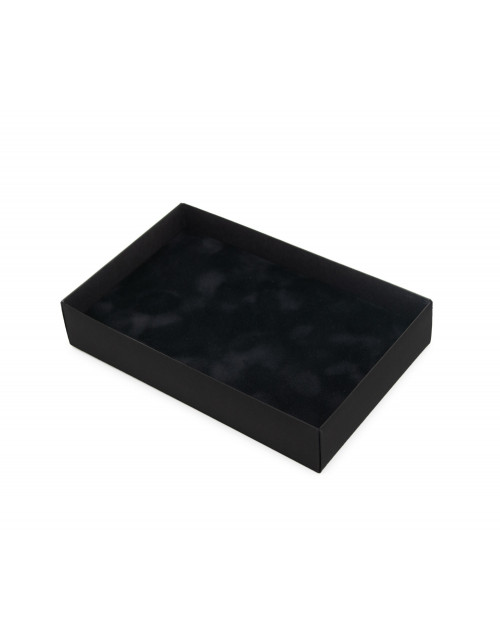 Black Velvet Insert for the Box 195x125x35 mm