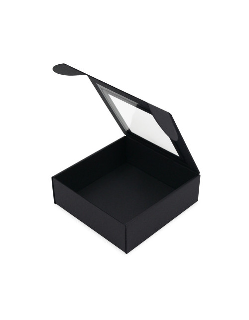 Square Gift Box with Clear PVC Window