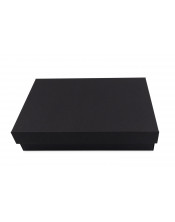 Multi-functional 8.5 cm high black gift box
