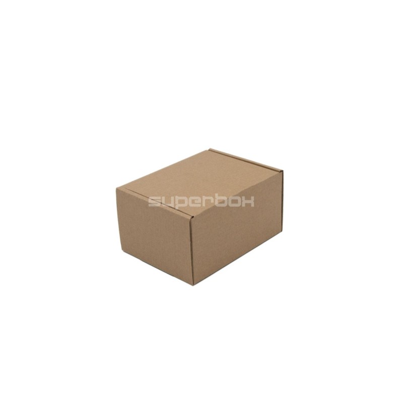 Small Brown Pizza Box Style Postal Box