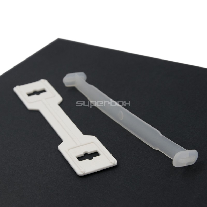 Plastic White Handle for Gift Box