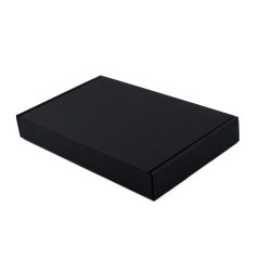 Small Matt Black Gift Box of 3 cm Height for Fancy Gifts