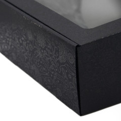 Black Large Square Gift Box