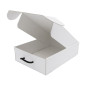 White Gift Box with Handle, Suitcase Type