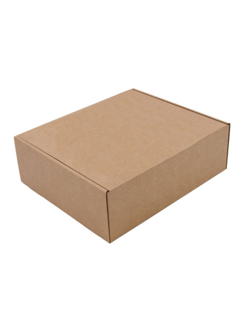 Standartinio dydžio ruda dėžutė siuntimui