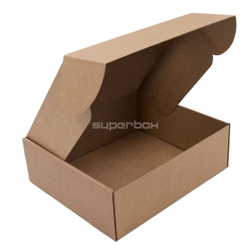 Standard Size Brown Gift Box for Shipping