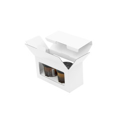 White Gift Box for Two Jar