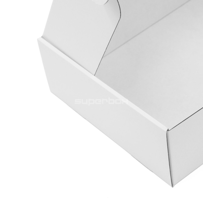 White A4 Size Gift Box with a Space for Logo