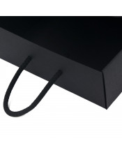 Black Gift Box with Handle
