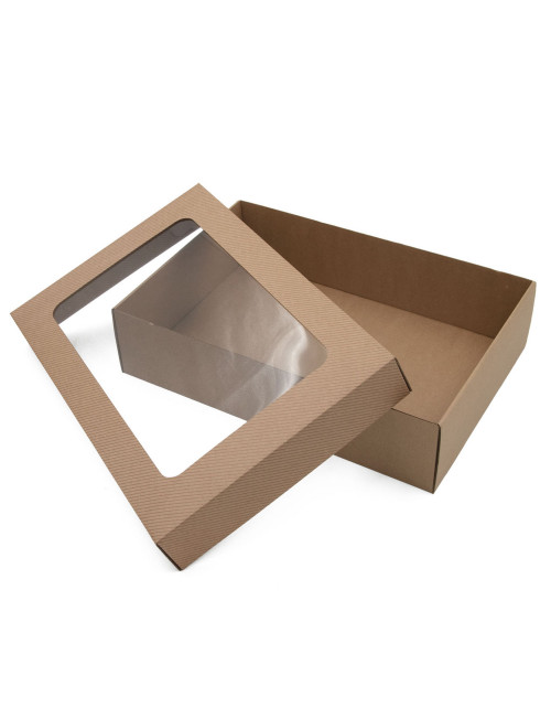 Brown Base-Lid Box