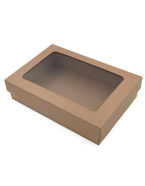 Brown Base-Lid Box