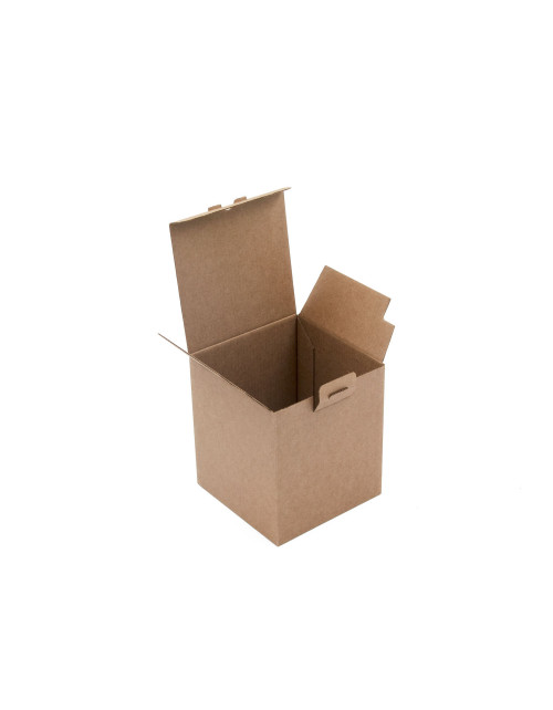 Brown Cube Box