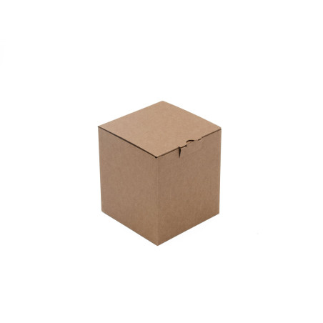 Brown Cube Box