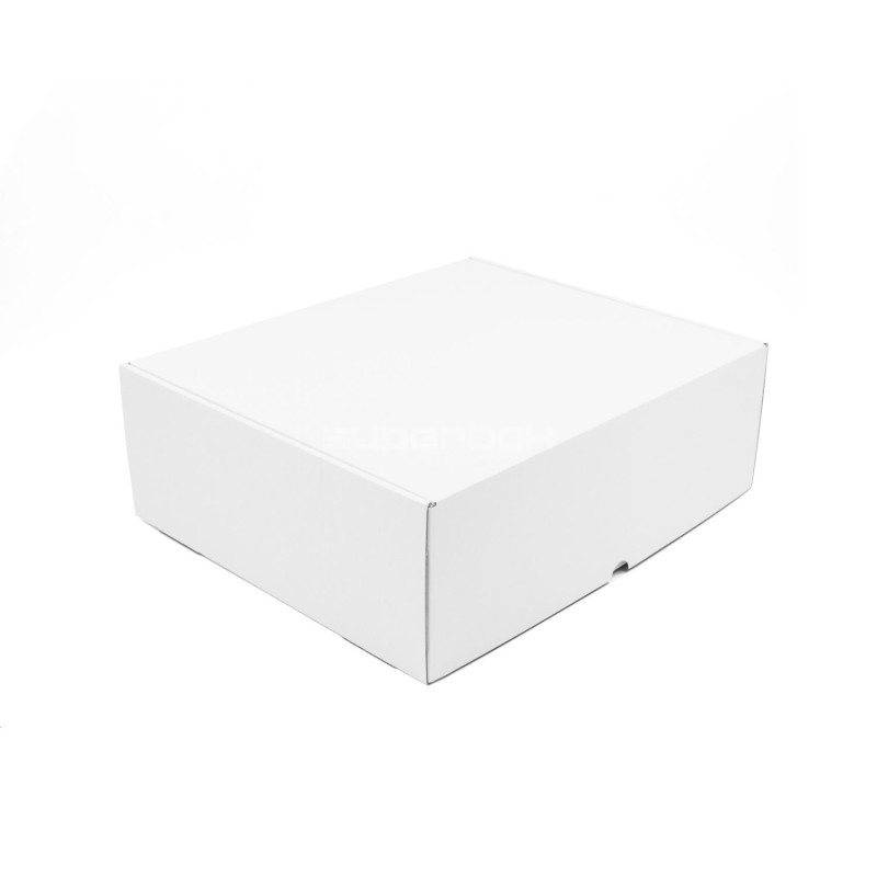 White Quick Closing Box for Packing Food Sets