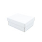 White Rectangular Gift Box Board with a Lid